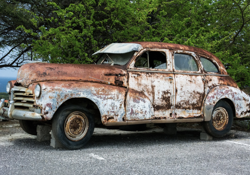 Minds Matter Old Car Image